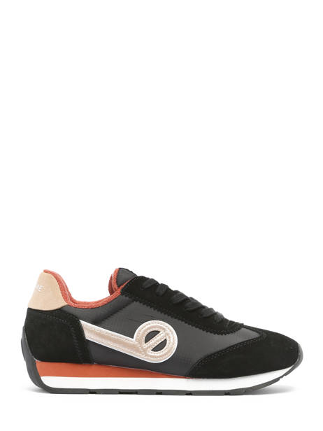 Sneakers City Run Jogger En Cuir No name Noir women HRCA0415