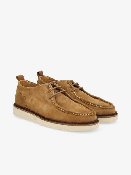 Chaussures Derbies Dock En Cuir Schmoove Marron men EESC04CO vue secondaire 3