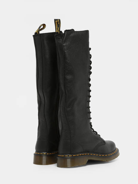 Bottines 1b60 Virginia En Cuir Dr martens Noir women 23889001 vue secondaire 4