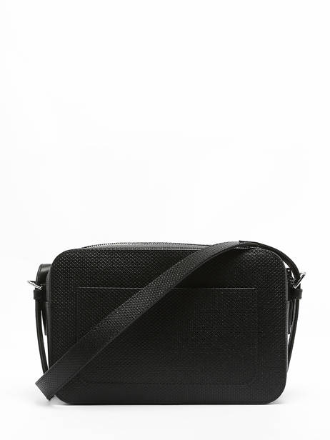 Sac Bandoulière Chantaco Cuir Lacoste Noir chantaco NF4160KL vue secondaire 4