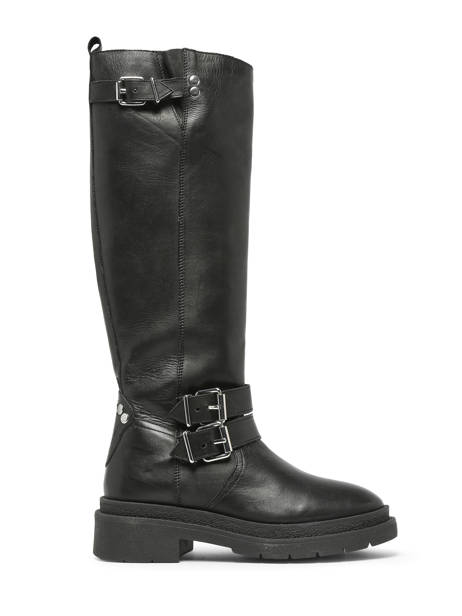 Bottes Bennie En Cuir Ps poelman Noir women BENNIE07