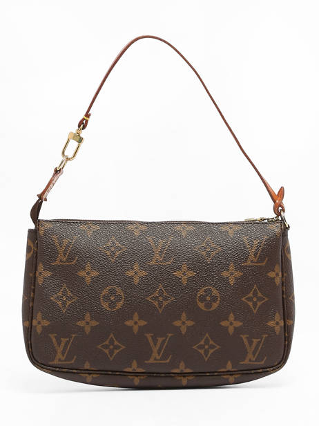 Mini-sac D'occasion Louis Vuitton Pouch Monogrammé Brand connection Marron louis vuitton AAZ0834 vue secondaire 4