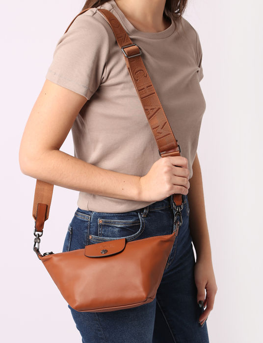 Longchamp Le pliage xtra Sacs porté travers Marron