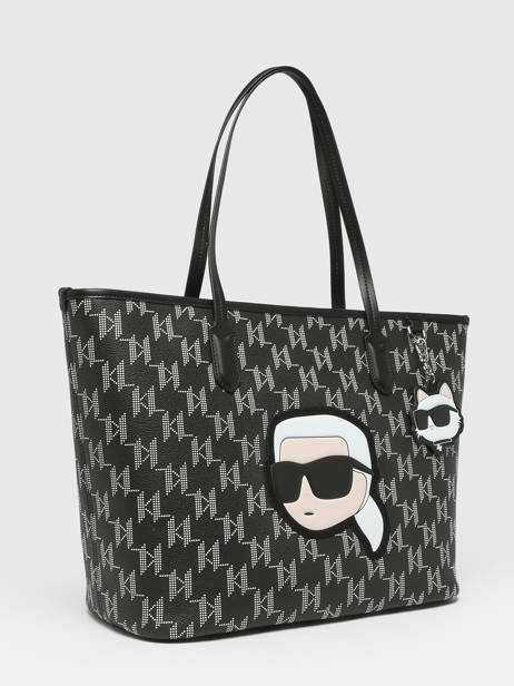 Sac Porté épaule K Ikonic 2.0 Karl lagerfeld Noir k ikonic 2.0 240W3087 vue secondaire 2