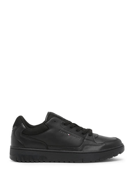 Sneakers En Cuir Tommy hilfiger Noir men 5040BDS