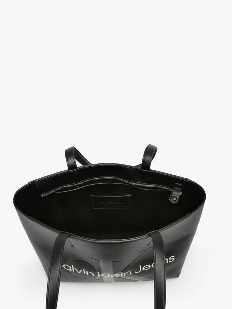 Sac Porté épaule Sculpted Calvin klein jeans Noir sculpted K610276 vue secondaire 3