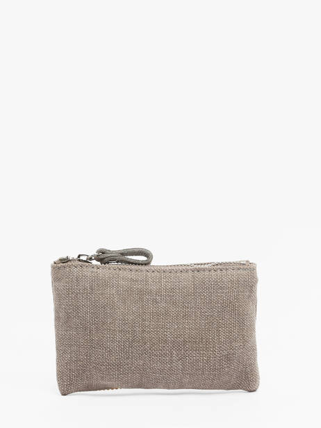 Porte-monnaie Le Cabas Lin Vanessa bruno Beige cabas lin 31V42017 vue secondaire 2