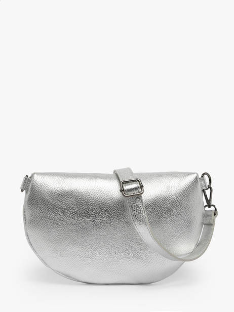 Sac Banane Milano Argent caviar CA21123 vue secondaire 4