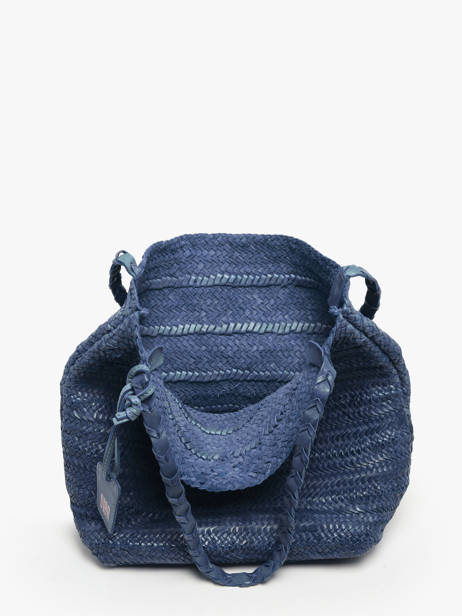 Sac Porté épaule Heritage Cuir Biba Bleu heritage RUB1L vue secondaire 3