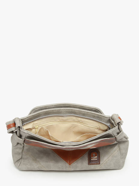 Sac Bandoulière Basic Miniprix Gris basic DD138 vue secondaire 3