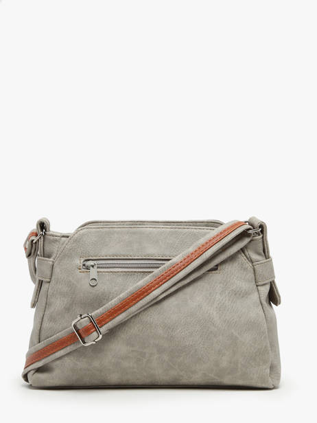 Sac Bandoulière Basic Miniprix Gris basic DD138 vue secondaire 4