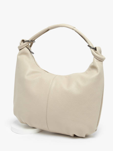 Sac Porté épaule Caviar Cuir Milano Beige caviar CA23117 vue secondaire 2