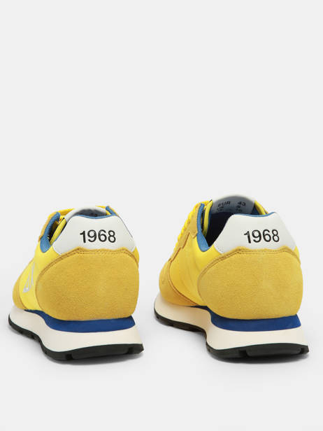 Sneakers Sun68 Jaune men Z34101 vue secondaire 3