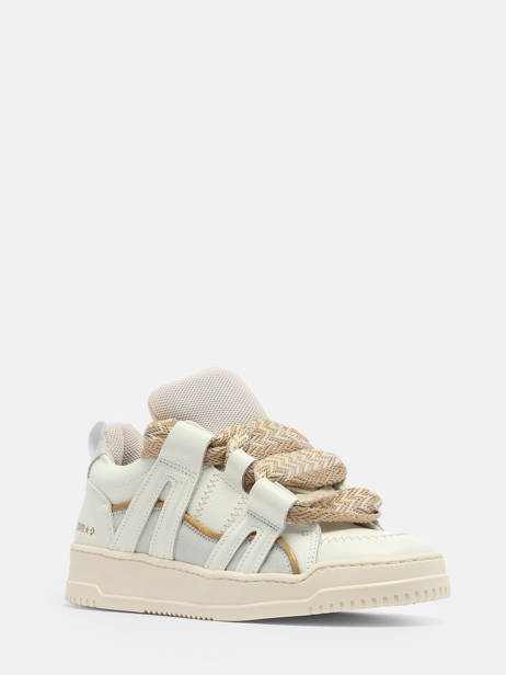 Sneakers Inna En Cuir Semerdjian Blanc women INN11219 vue secondaire 1