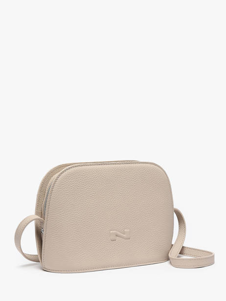 Sac Bandoulière Lilou Cuir Nathan baume Beige egee 2 vue secondaire 2