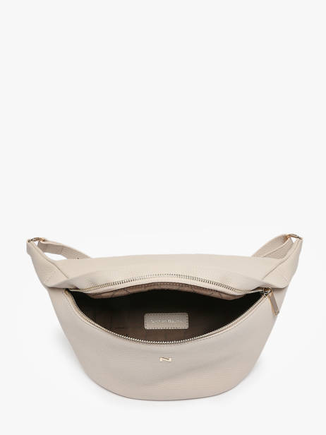 Sac Banane Large Derby Cuir Nathan baume Beige n city 24 vue secondaire 3