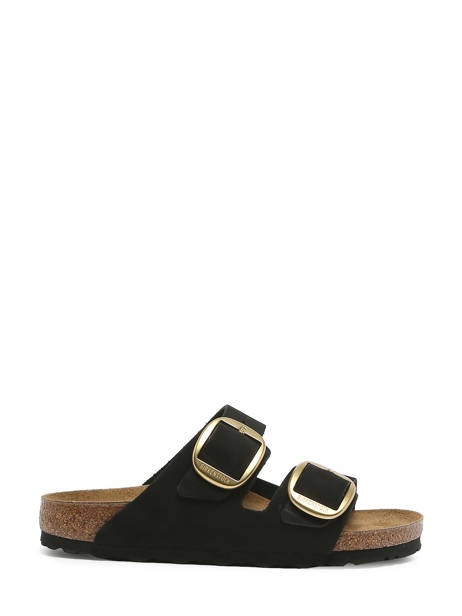 Mules En Cuir Birkenstock Noir women 1023290