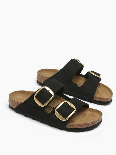 Mules En Cuir Birkenstock Noir women 1023290 vue secondaire 2