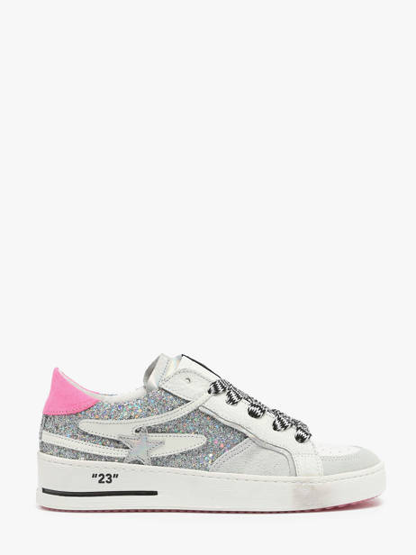 Sneakers En Cuir Semerdjian Argent women VAN11732