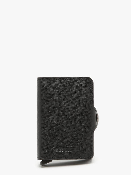 Porte-cartes Twin Wallet Crisp Cuir Secrid Noir crisple TC