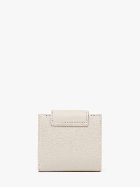 Portefeuille Trifold Cuir Nathan baume Beige original n 116N vue secondaire 3