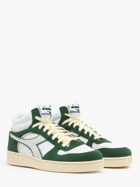 Sneakers En Cuir Diadora Vert unisex 178563 vue secondaire 2