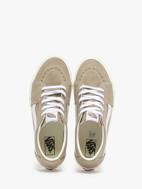 Sneakers En Cuir Vans Beige unisex BVX4MG1 vue secondaire 3