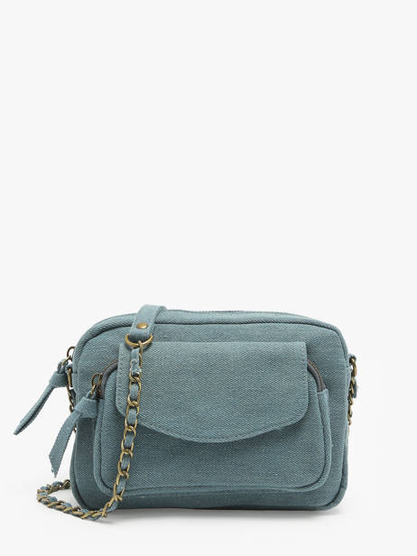 Sac Bandoulière Codette Coton Pieces Bleu codette 17150467