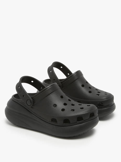 Mules Crocs Noir unisex 207521 vue secondaire 1