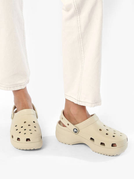 Mules Crocs Beige women 206750 vue secondaire 2