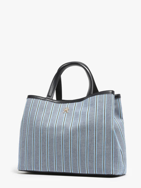 Sac Bandoulière Th Spring Chic Polyester Recyclé Tommy hilfiger Bleu th spring chic AW16414 vue secondaire 2