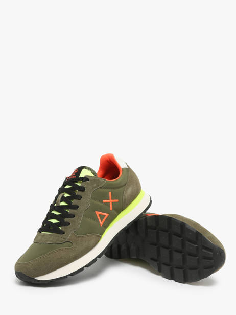 Sneakers Sun68 Vert men BZ34102 vue secondaire 1