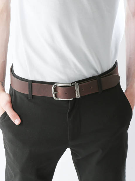 Ceinture Ajustable Von dutch Marron belt HOLTS