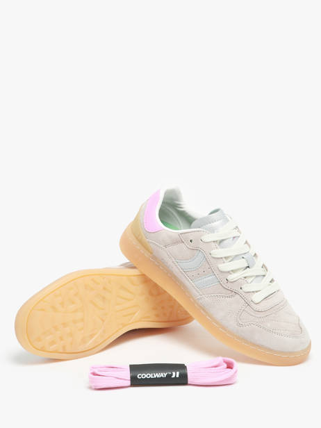 Sneakers Goal En Cuir Coolway Gris women 7604848 vue secondaire 2