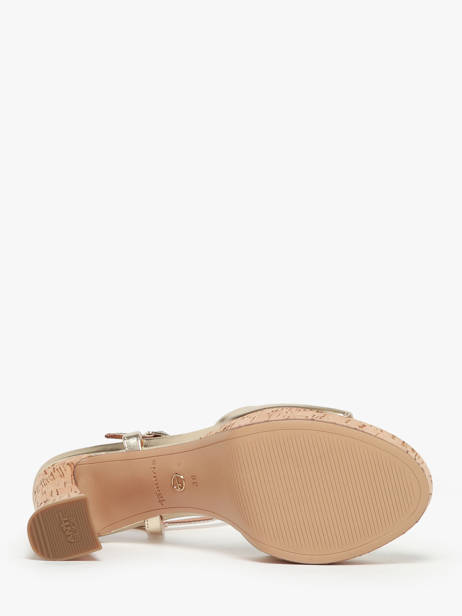 Sandales En Cuir Tamaris Or women 42 vue secondaire 3