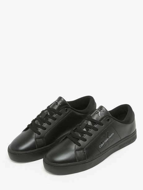 Sneakers En Cuir Calvin klein jeans Noir men 8640GT vue secondaire 1