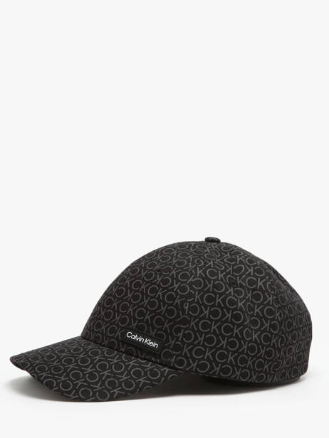 Casquette Calvin klein jeans Noir essential patch K510485 vue secondaire 1