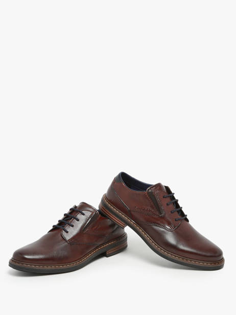 Chaussures Derbies En Cuir Bugatti Marron men 311AOC01 vue secondaire 2