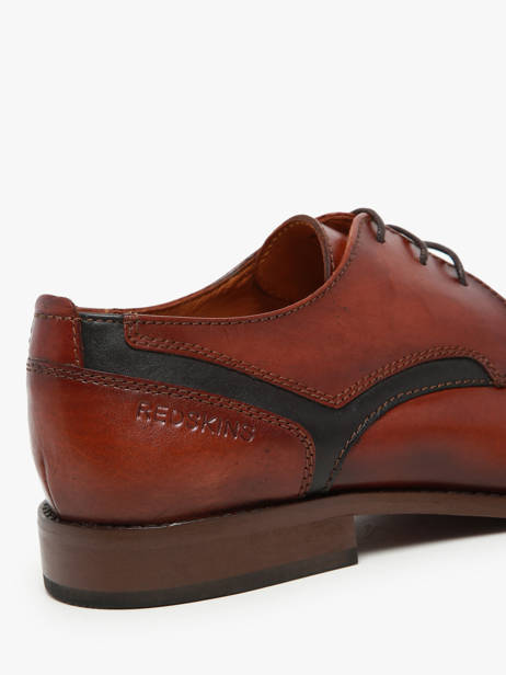 Chaussures De Ville En Cuir Redskins Marron men VENETIE vue secondaire 2