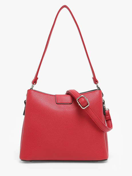 Sac Bandoulière Grained Miniprix Rouge grained F2548 vue secondaire 4