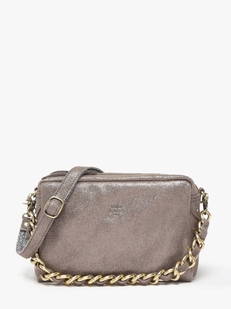 Sac Bandoulière Mama Cuir Mila louise Beige vintage 23673X