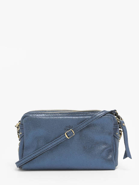 Sac Mama Xs Cuir Mila louise Bleu vintage 23673XSX vue secondaire 3