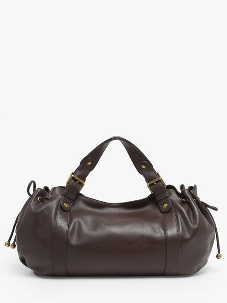 Sac Porté épaule Icone Cuir Gerard darel Marron icone DAS01410