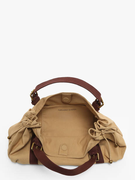 Sac à Main 24h En Toile Gerard darel Beige canvas Z450 vue secondaire 2