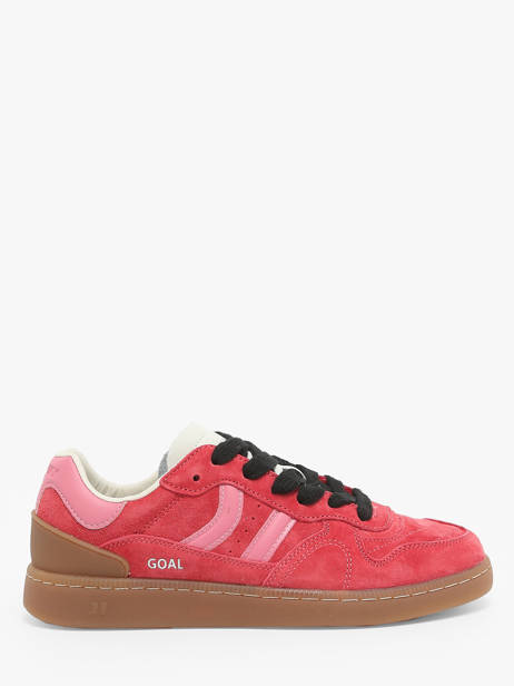 Sneakers Goal En Cuir Coolway Rouge women 7694931