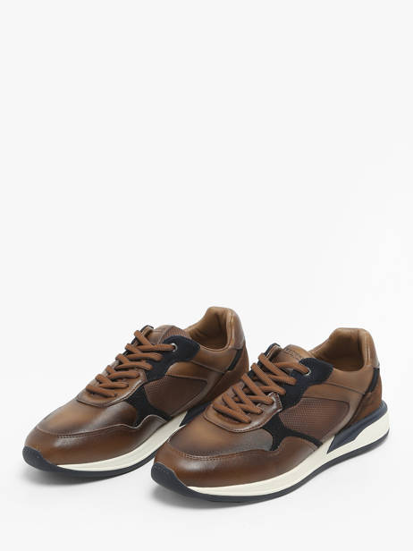 Sneakers Paillon En Cuir Redskins Marron men PAILLON vue secondaire 1