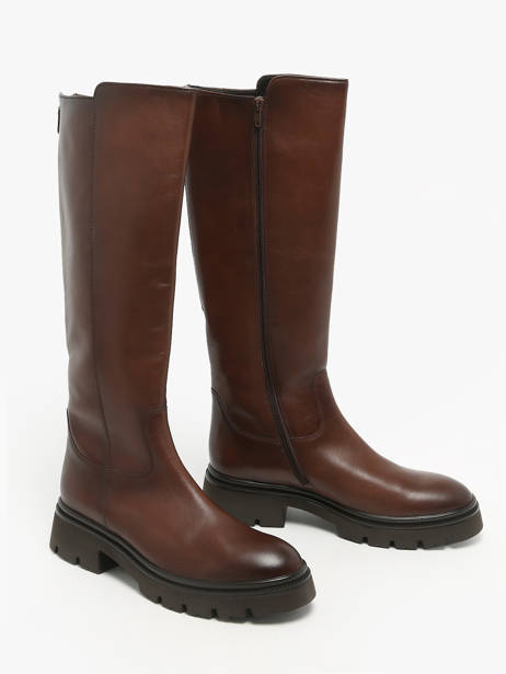 Bottes En Cuir Gabor Marron women 24 vue secondaire 1