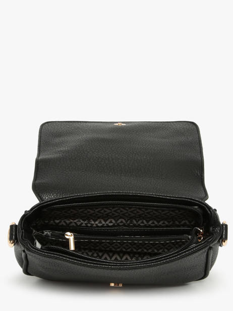 Sac Bandoulière Zip Lulu castagnette Noir zip WILDAN vue secondaire 2