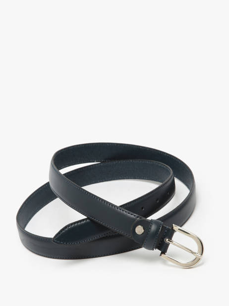 Ceinture Petit prix cuir Bleu belt 25 vue secondaire 2