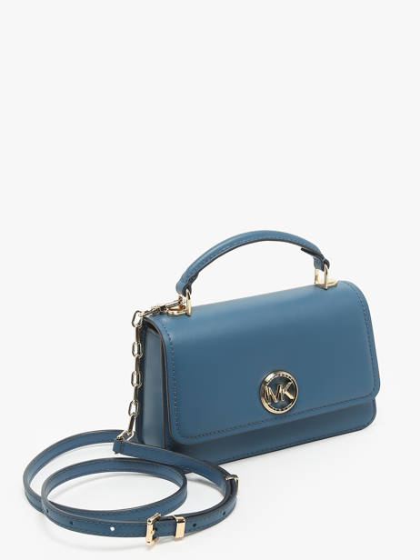 Sac Bandoulière Delancey Cuir Michael kors Bleu delancey T4GD8C5L vue secondaire 1